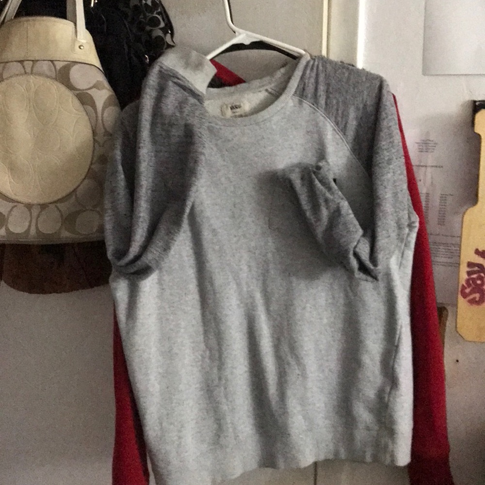 Vans lightweight sweater 2 tone  Gray small